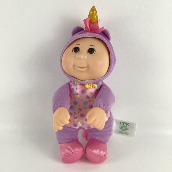 Cabbage Patch Kids Cuties Doll Charleigh Unicorn Fantasy Friends CPK Stuffed Toy - Picture 1 of 7